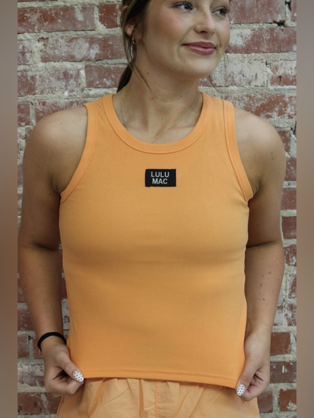Lulu Mac OG Cantaloupe Tank Top